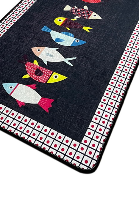 Mijölnir Juego de alfombrillas de baño Swing of Fish Djt Multicolor Mijölnir Juego de alfombrillas de baño Swing of Fish Djt Multicolor